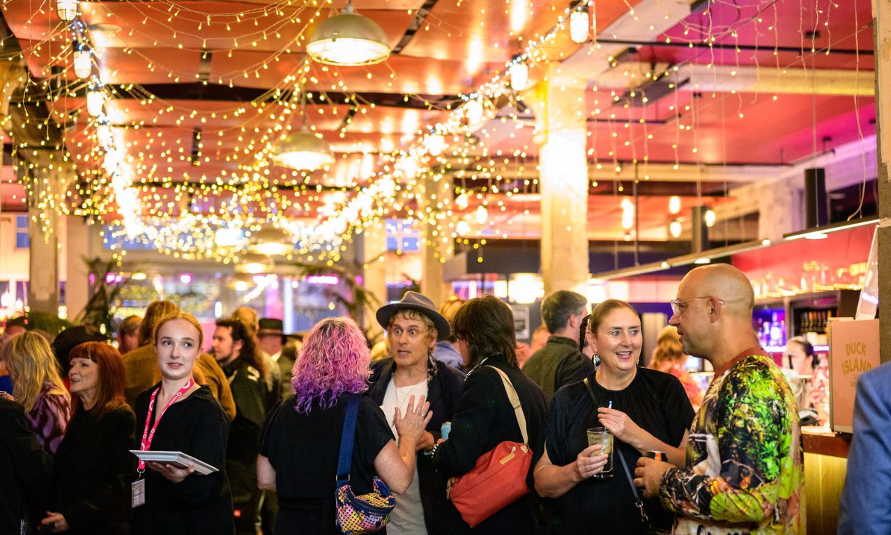 Inside Q Theatre Lounge