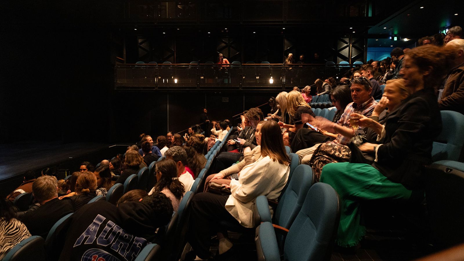 People watching show at Q Theatre