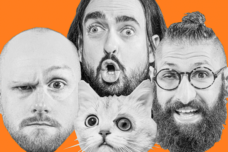 Aunty Donna - Magical Dead Cat Banner square