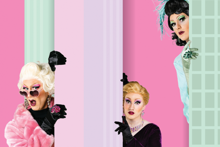 Drop Dead Gorgeous - A Drag Murder Miss-tery Banner Square