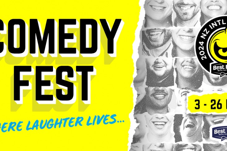 Comedy Festival mobile banner - Q Theatre