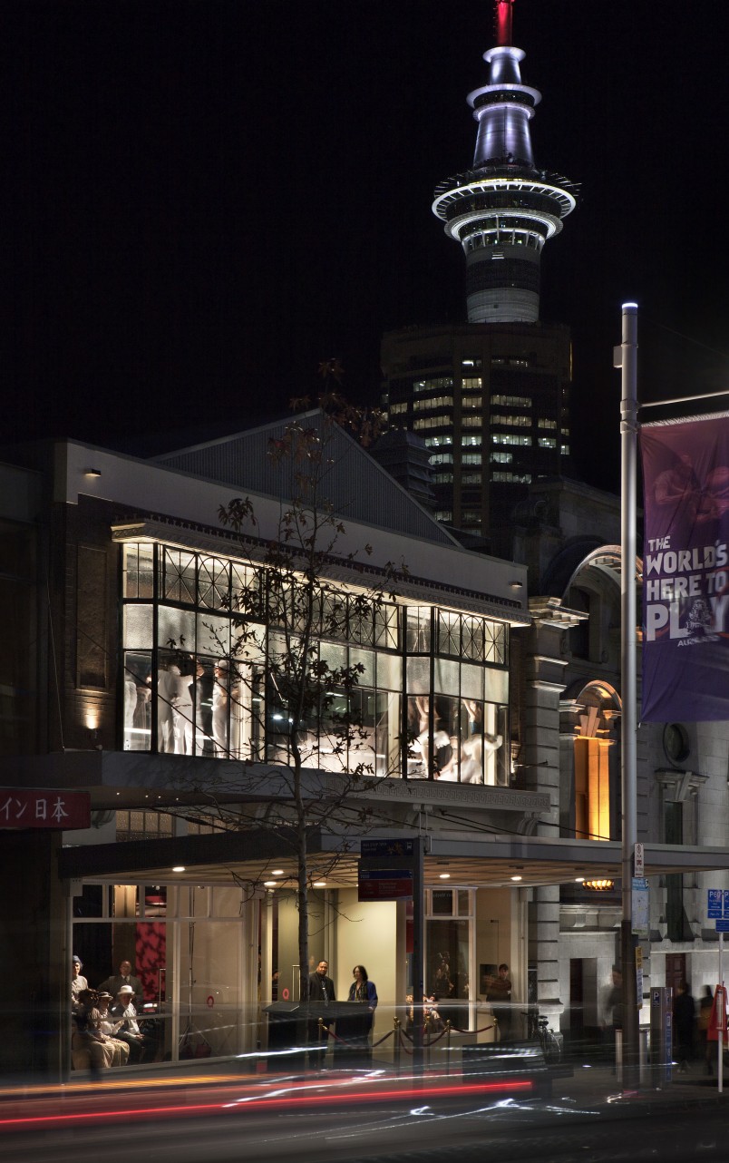 Q Exterior Auckland Skytower - Q Theatre