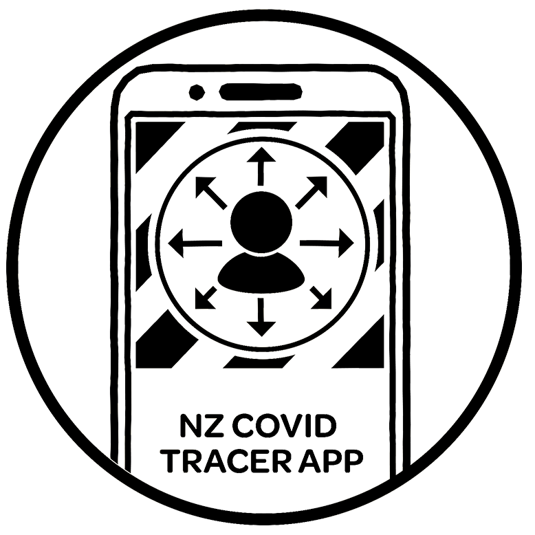 Covid Symbol Sign In QR - Q Theatre