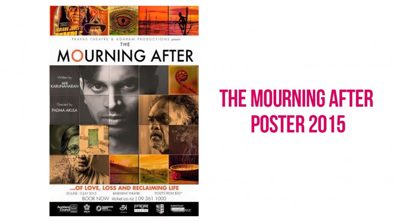 Mourning after poster 2015 - Q theatre