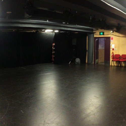 Vault rehearsal Banner - Q Theatre